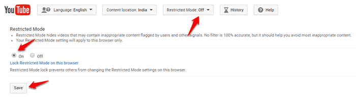 How to Enable Restricted Mode on YouTube