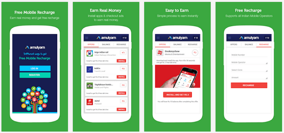 Android Apps to Get Free Recharge