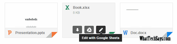 Edit Office Documents without Leaving Gmail