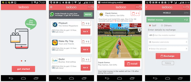 Android Apps to Get Free Recharge