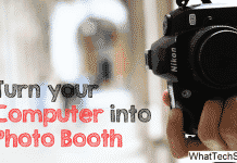 Turn Computer into Photo Booth