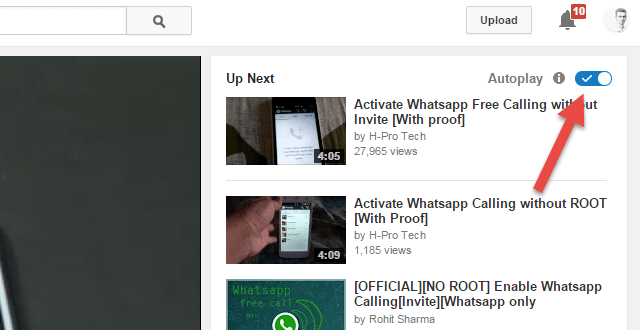 How to Turn Off YouTube AutoPlay Next Video Feature