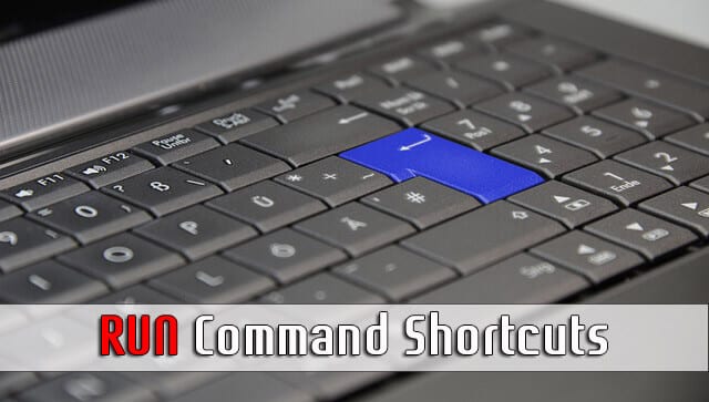 RUN Command Shortcuts