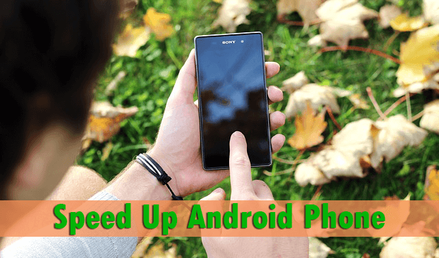 speed up android phone charging