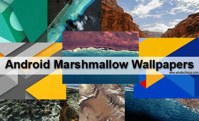 Android Marshmallow Stock Wallpapers