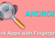 Lock Apps with Fingerprint on Android without a Fingerprint Scanner