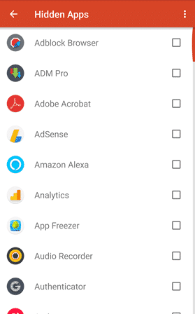 Unhide Apps on Launcher