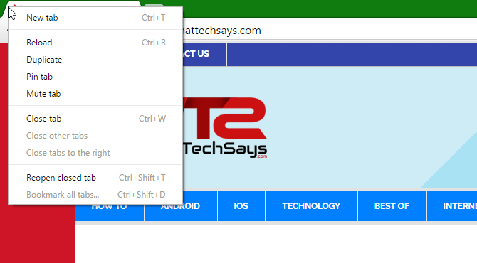 How to Reopen a Closed Tab