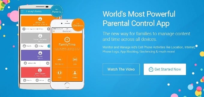 FamilyTime – Android parental monitoring app