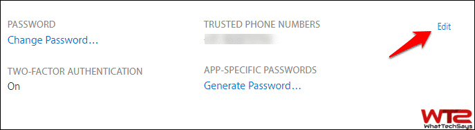 Revoke App-specific Passwords