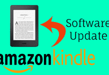 Update Kindle Software Manually