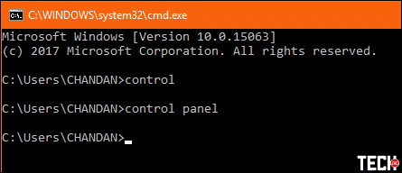 How to Get To Control Panel from CMD