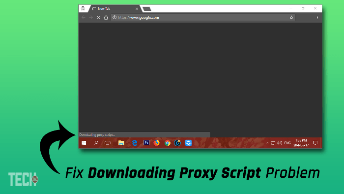 Chrome Downloading Proxy Script Problem in Windows