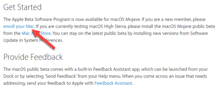 Download macOS Mojave Public Beta